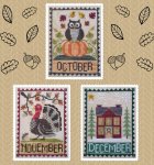 (image for) Monthly Trios - October, November, December